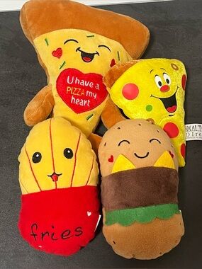 Food Mini Plush - Set Of 4